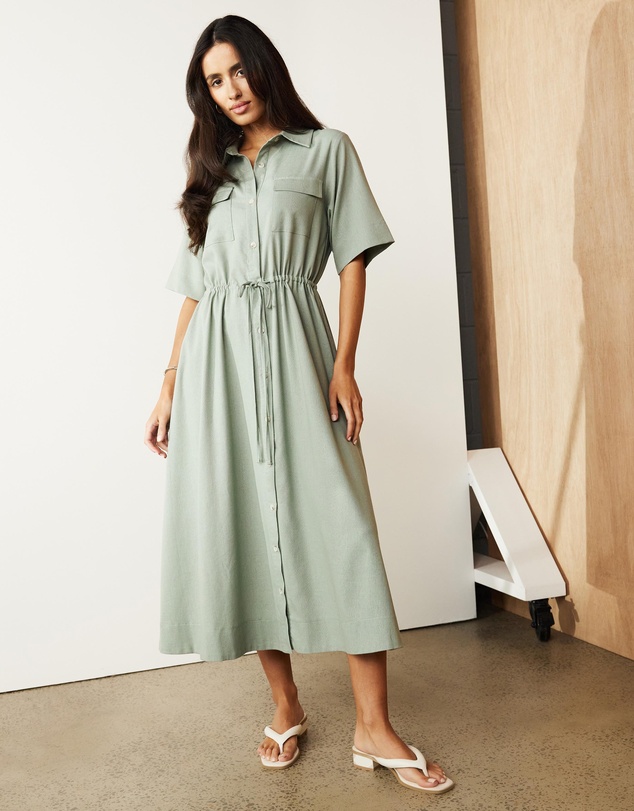 Atmos&Here - Mara Midi Shirt Dress