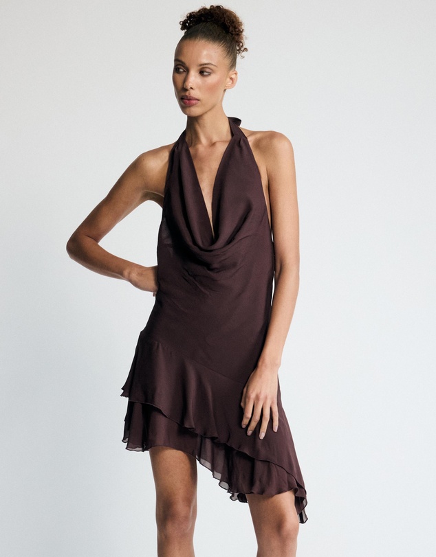 Lover - Samantha Asymmetric Mini Dress