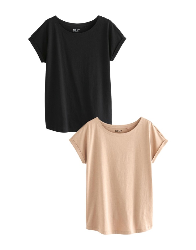 NEXT - Cap Sleeve T-Shirts 2 Pack