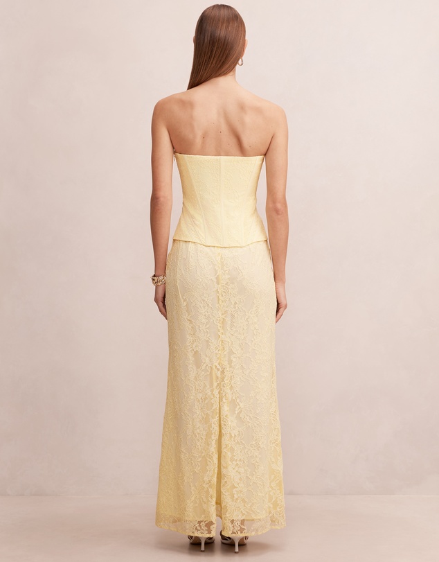 Forever New - Myla Lace Corset Maxi Dress