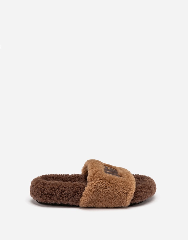 Ozwear Connection Uggs - Ugg Acacia Shearling Logo Slipper