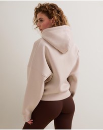 TALA - Oversized Zip Through Hoodie