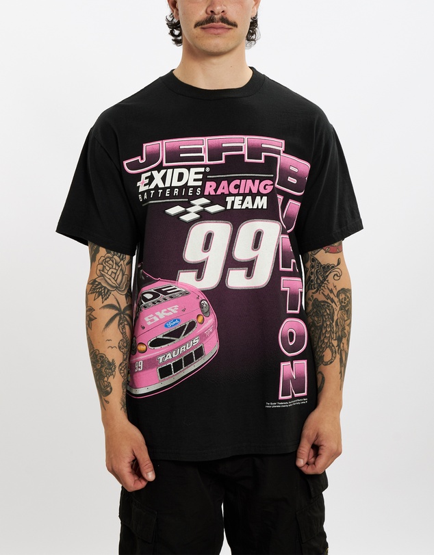 Vintage by The Real Deal - Pre Loved - Vintage 'Jeff Burton' Racing Tee