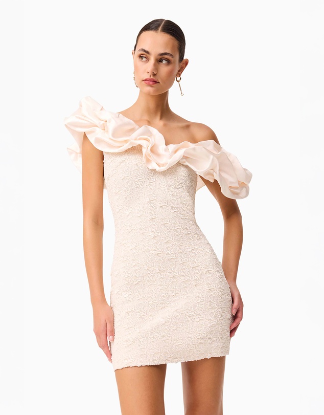 Elliatt - Paloma Mini Dress in Ivory