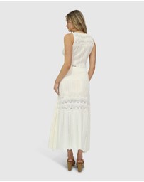 Belle & Bloom - Harvest Haze Crochet Crop Top