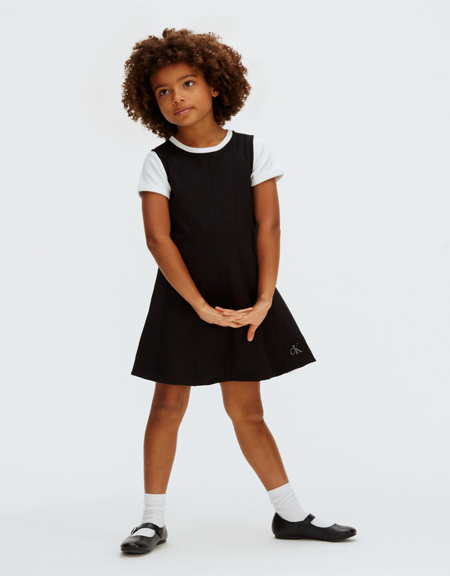 Calvin Klein Jeans - Girls Seamed Punto Milano Dress