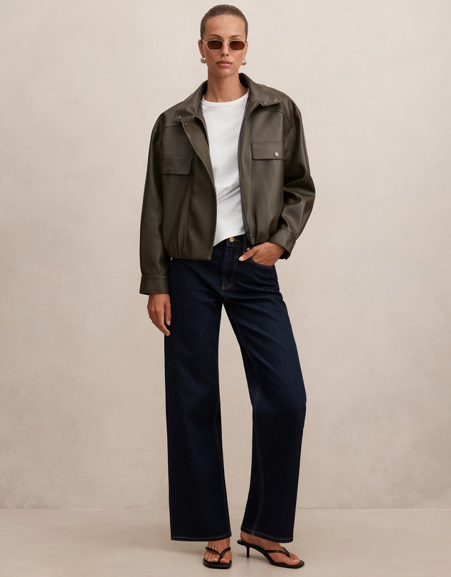 Forever New - Nicki Mid Rise Straight Leg Jeans
