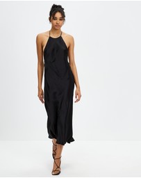 Third Form - Crush Bias Halter Dress