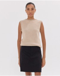 Cloth & Co. - The Short Element Skirt | Black