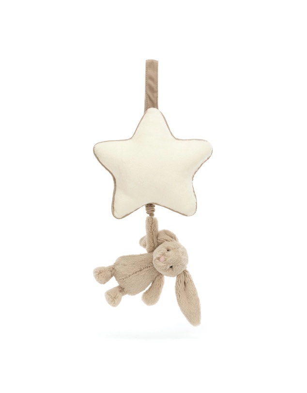 Jellycat - Bashful Beige Bunny Musical Pull