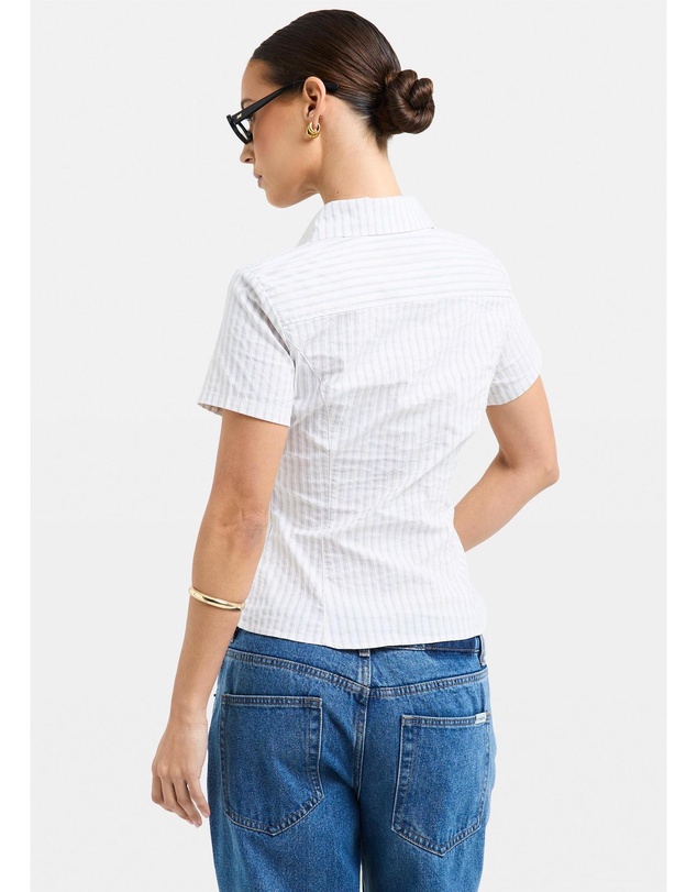 Insight - Blake Stripe Popper Shirt