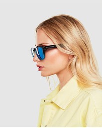 Hawkers Co - HAWKERS - Polarized Clear Blue ONE FUSHION Sunglasses for Men and Women UV400