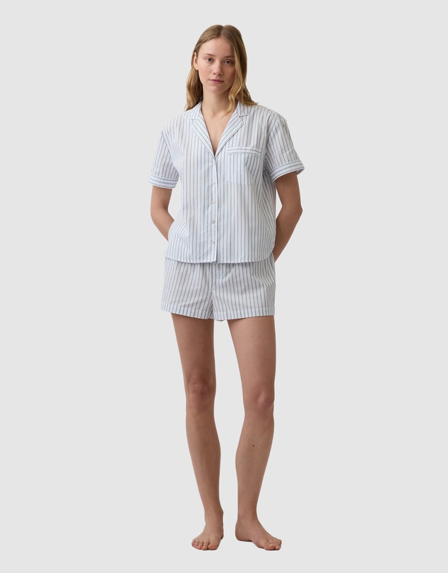 GAP - Poplin SS PJ Top