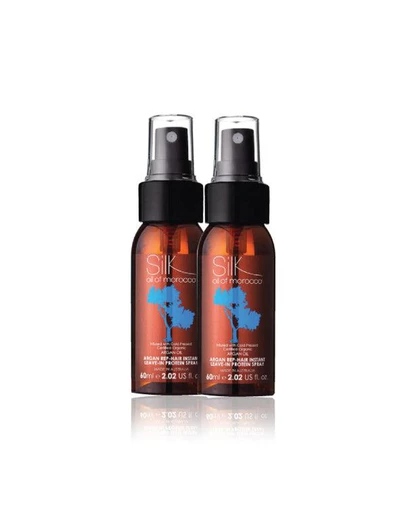 Silk Oil of Morocco - Rep-Hair Protein Spray 60ml Duo Value Pack