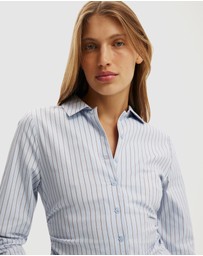 Cotton On - Peyton Gathered LS Shirt