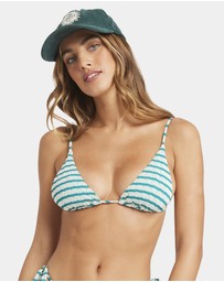 Billabong - Womens Wavey Daze Slide Tall Triangle Bikini Top