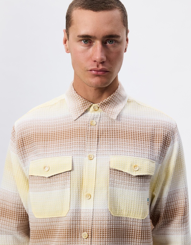 Scotch & Soda - Waffle Structure Stripe Shirt