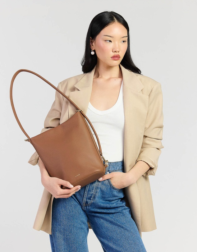 SABEN - Jojo Shoulder Bag Tan Luxe
