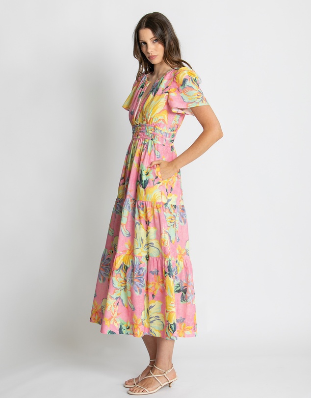 KACHEL - Zurina Midi Dress