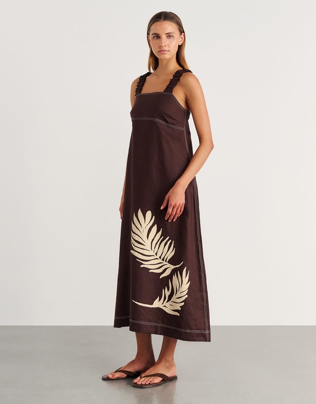 Jag - Roam Linen Maxi Dress