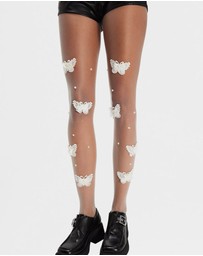 High Heel Jungle - Butterfly Kisses Tights