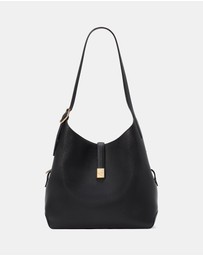 Kate Spade - Deco Pebbled Leather Large Shoulder Bag