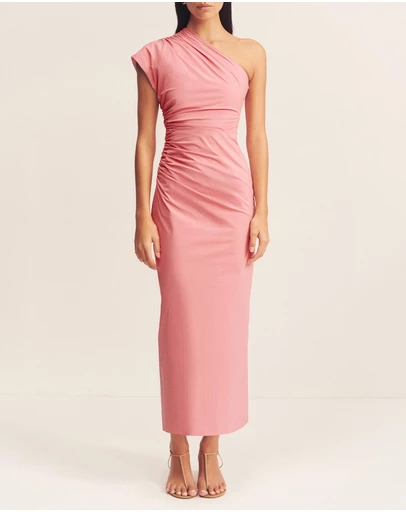 Shona Joy - Campbell Asymmetrical Midi Dress