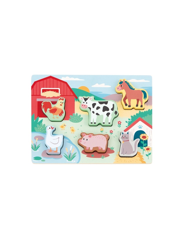 Bello - Touch and Feel Farm Puzzle
