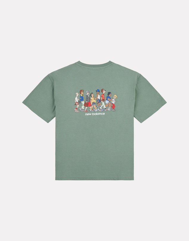 New Balance - Back Graphic Queue Tee