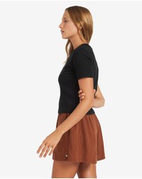 Roxy - Womens Place To Elastic Waist Shorts