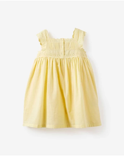 Cotton On Kids - Babydoll Flutter Sleeve Dress