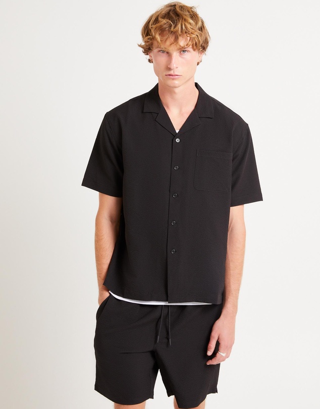 Arvust - Morrison Seersucker Shorts Sleeve Resort Shirt