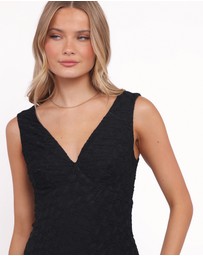 Petal & Pup - Sinclair Midi Dress - Black