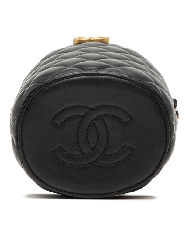 Pre-Loved by Azura Reborn - Pre-Loved Small Quilted Lambskin Crown Box Bag