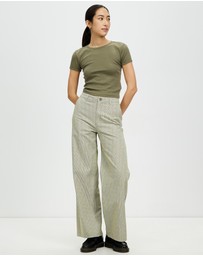 Brixton - Victory Full Length Wide Leg Pants