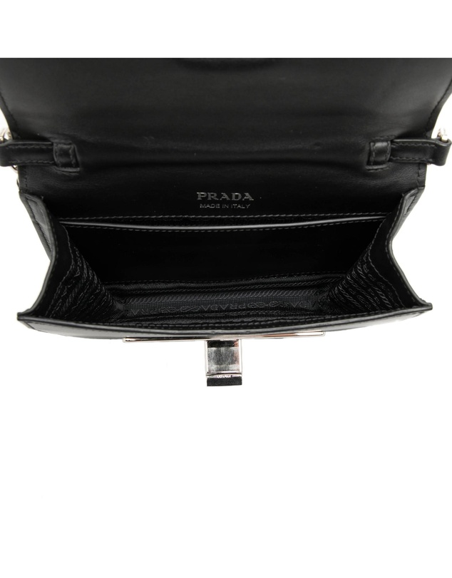Pre-Loved by Azura Reborn - Pre-Loved City Calf Crystal Embellished Ribbon Bag