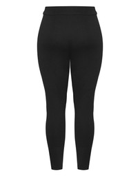 City Chic - Plus size Party Fever Pant - black