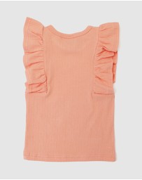 WITH LOVE FOR KIDS - Shimmy Wide Rib Tank Top - Kids