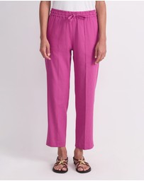 Sportscraft - Rosa Tapered Linen Pant