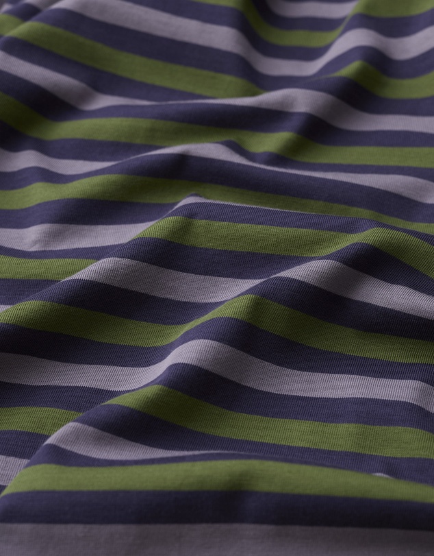 Seasalt - Seasalt Cornwall Purple Sailor 3/4 Sleeve Top Jersey