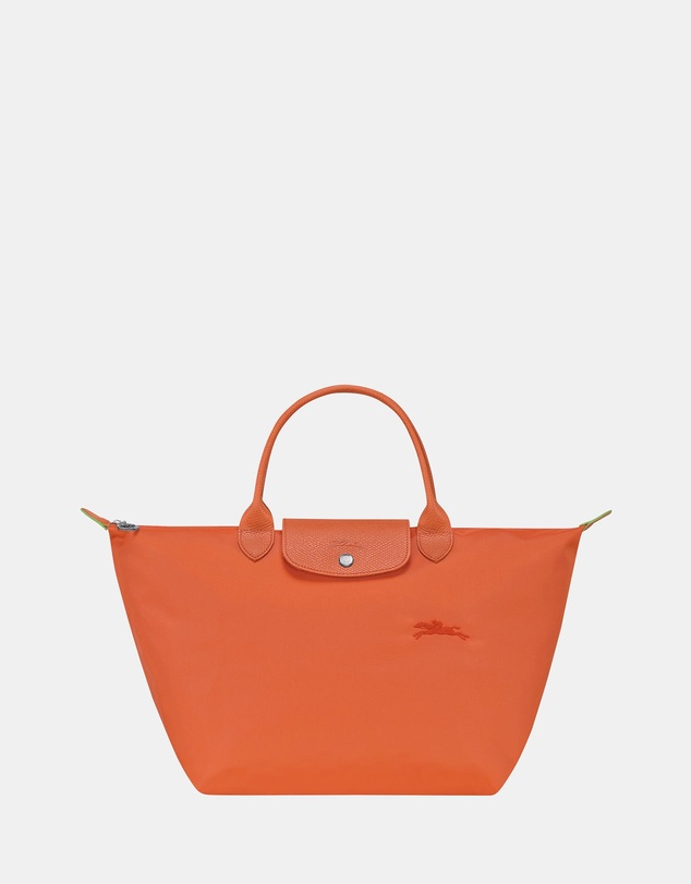 Longchamp - Le Pliage Green Canvas Handbag - Medium