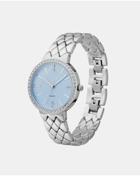 Jag - Balmoral Womens Blue Dial 36mm Silver Watch