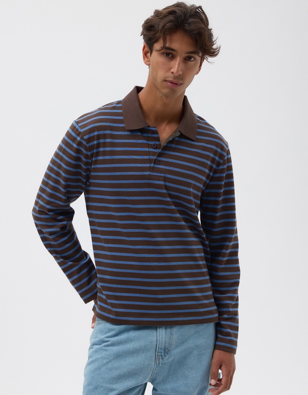 AERE - Organic Cotton Rugby Polo