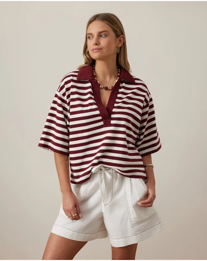 Ceres Life - Arlie Short Sleeve Rugby