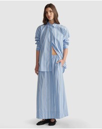 Decjuba - D-Luxe Poplin Stripe Shirt