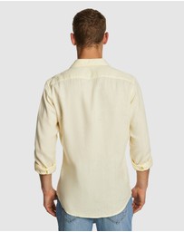 yd. - West Hampton Pure Linen Shirt