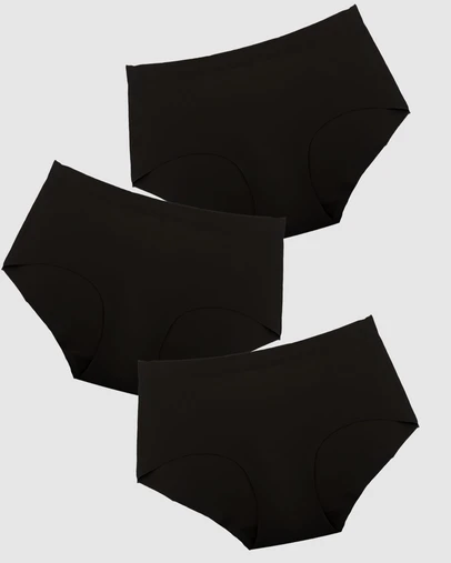 B Free Intimate Apparel - Invisible Hipster Brief - 3 Pack