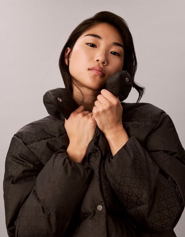 Calvin Klein Jeans - All-Over Logo Down Puffer Jacket