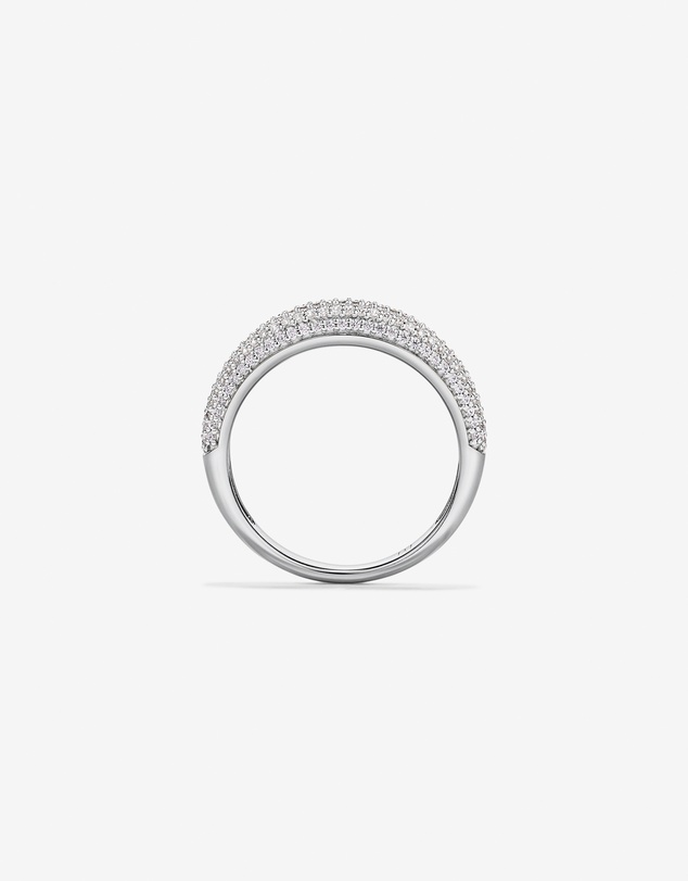 Michael Hill - Pavé Dome Ring in Sterling Silver - 4mm