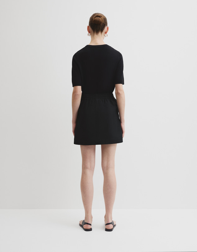 Country Road - Pull On Linen Skirt